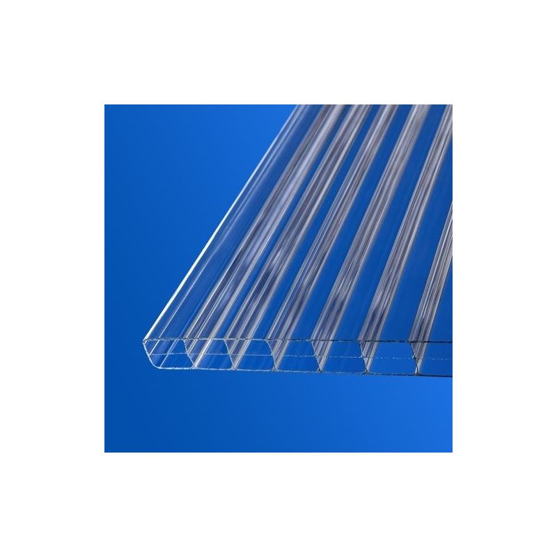 Polycarbonat Stegplatten Lexan ® Thermoclear ® 16mm | 3-fach Klar