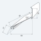 alwo® Wandanschluss-profil 35173